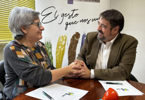 Vega del Henares y Afaus pro Salud Mental renuevan su colaboración para la recogida de aceite doméstico usado